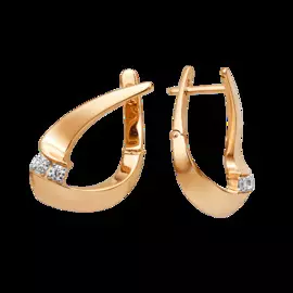 Серьги Фианит