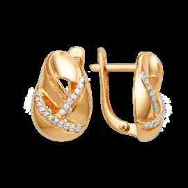 Серьги Фианит