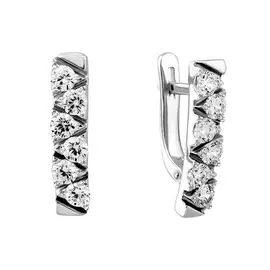 Серьги Фианит