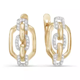 Серьги Фианит