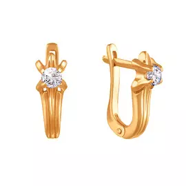 Серьги Фианит