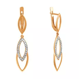 Серьги Фианит