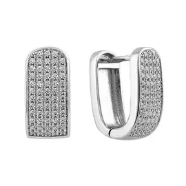 Серьги Фианит