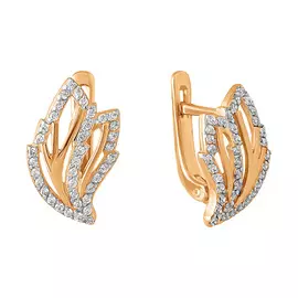 Серьги Фианит