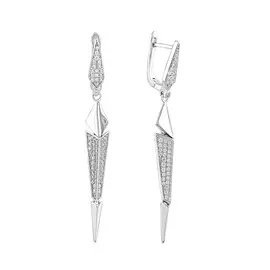 Серьги Фианит