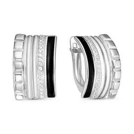 Серьги Фианит