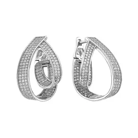 Серьги Фианит,