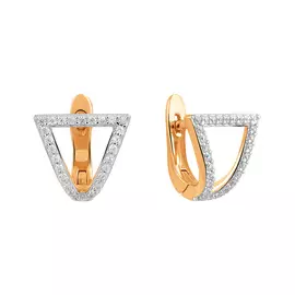 Серьги Фианит