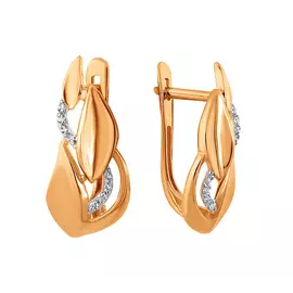 Серьги фианит