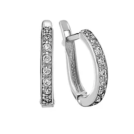 Серьги Фианит