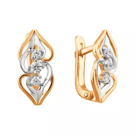 Серьги Фианит