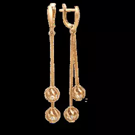 Серьги Фианит