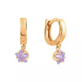 Серьги Фианит