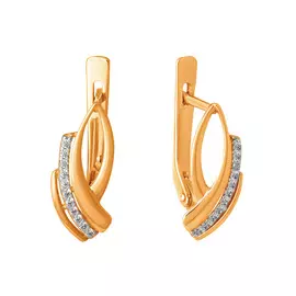 Серьги Фианит