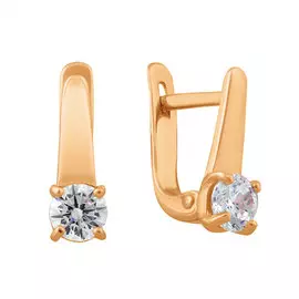 Серьги Фианит