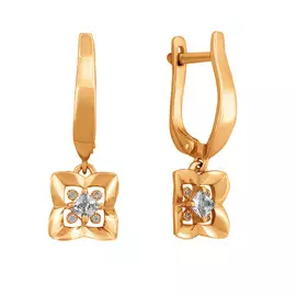 Серьги Фианит