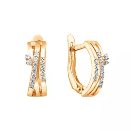 Серьги Фианит