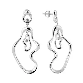 Серьги Фианит