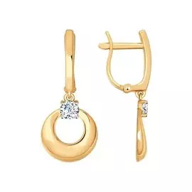 Серьги Фианит