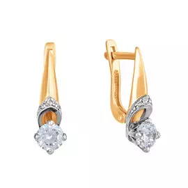 Серьги Фианит