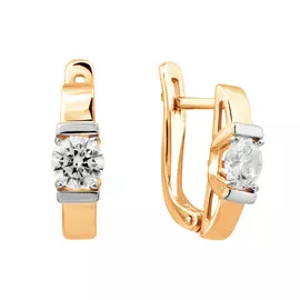 Серьги Фианит