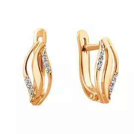 Серьги Фианит