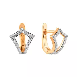 Серьги Фианит