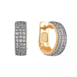 Серьги Фианит