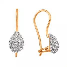 Серьги Фианит