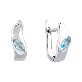 Серьги Фианит