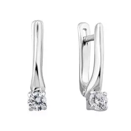 Серьги Фианит