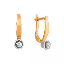 Серьги Фианит