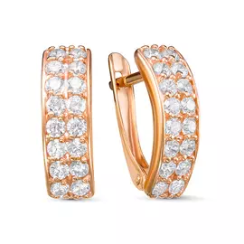 Серьги Фианит