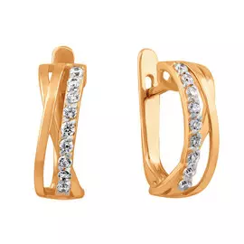 Серьги Фианит