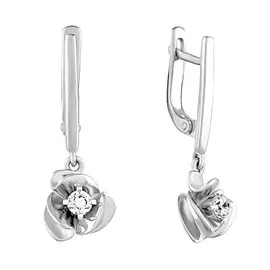 Серьги Фианит