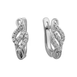 Серьги Фианит