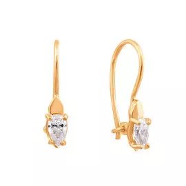 Серьги Фианит,