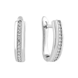 Серьги Фианит,