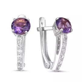 Серьги Фианит