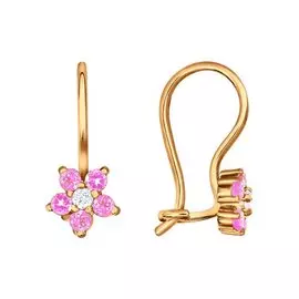 Серьги Фианит