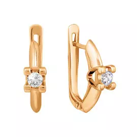 Серьги Фианит