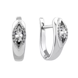 Серьги Фианит