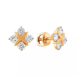 Серьги Фианит,