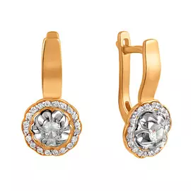 Серьги Фианит