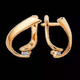 Серьги Фианит