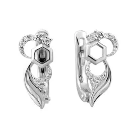 Серьги Фианит