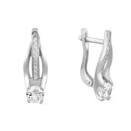 Серьги Фианит