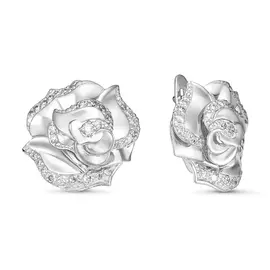 Серьги Фианит