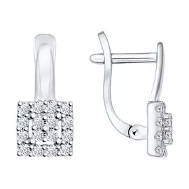 Серьги Фианит 94021910