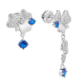 Серьги Фианит И2-1351-23-61